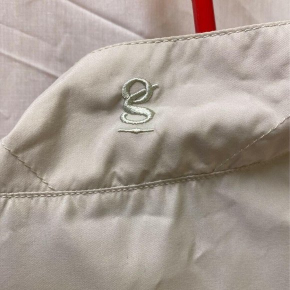 G GEAR FOR SPORTS Mens Jacket Beige Mock Neck S - Picture 7 of 9
